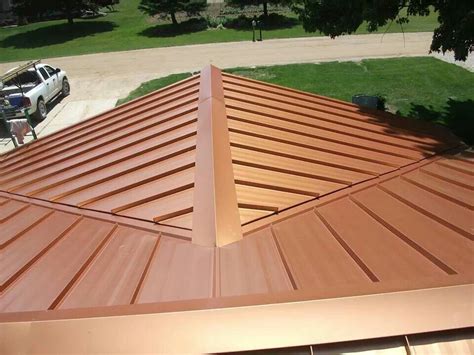 metal roofing copper penny color